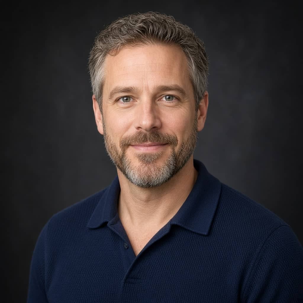 Portrait of Marcus Hale, Director of Client Operations